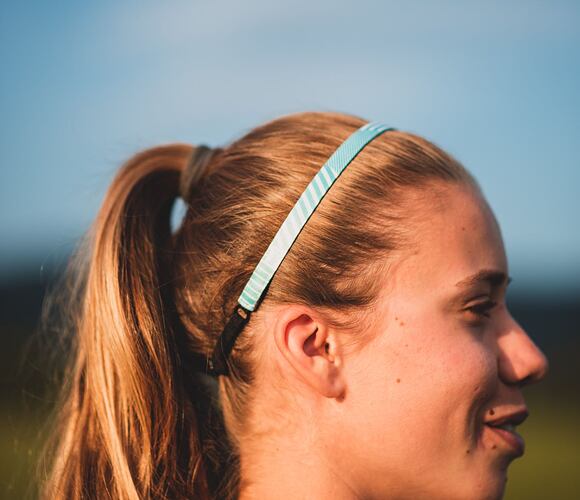 čelenka single PLAIT mint